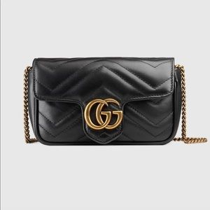 Gucci Super Mini GG Marmont Bag!